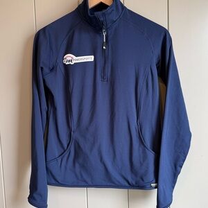 FOX Racing Powersports Motorsports Pullover 1/4 Zip Women’s XS Navy